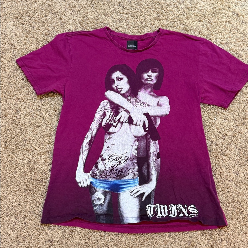 Graphic Tee Vintage Style Streetwear Y2K Casual Unisex XL Trend Shirt